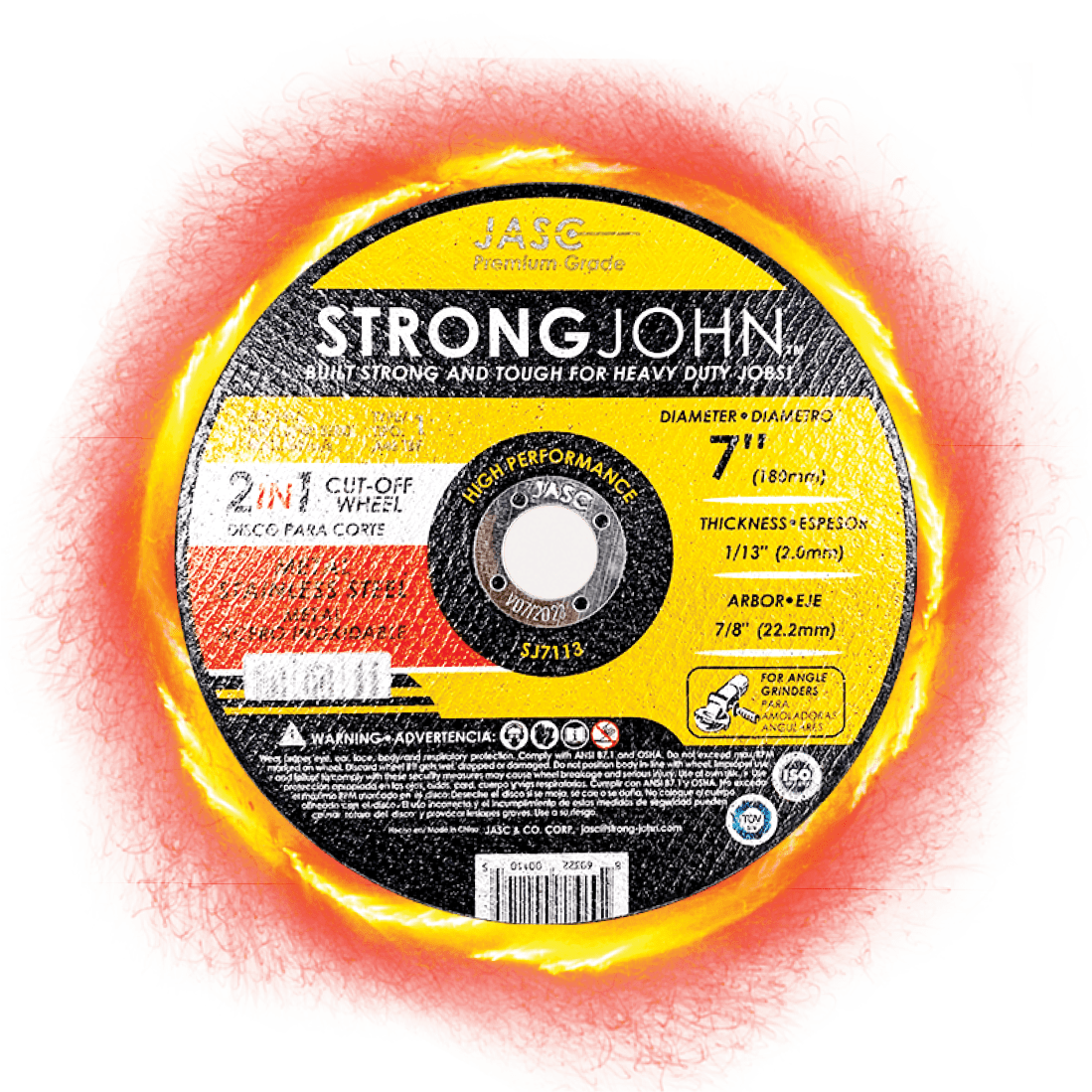 7” CUT-OFF WHEEL - 1/13" - FLAT