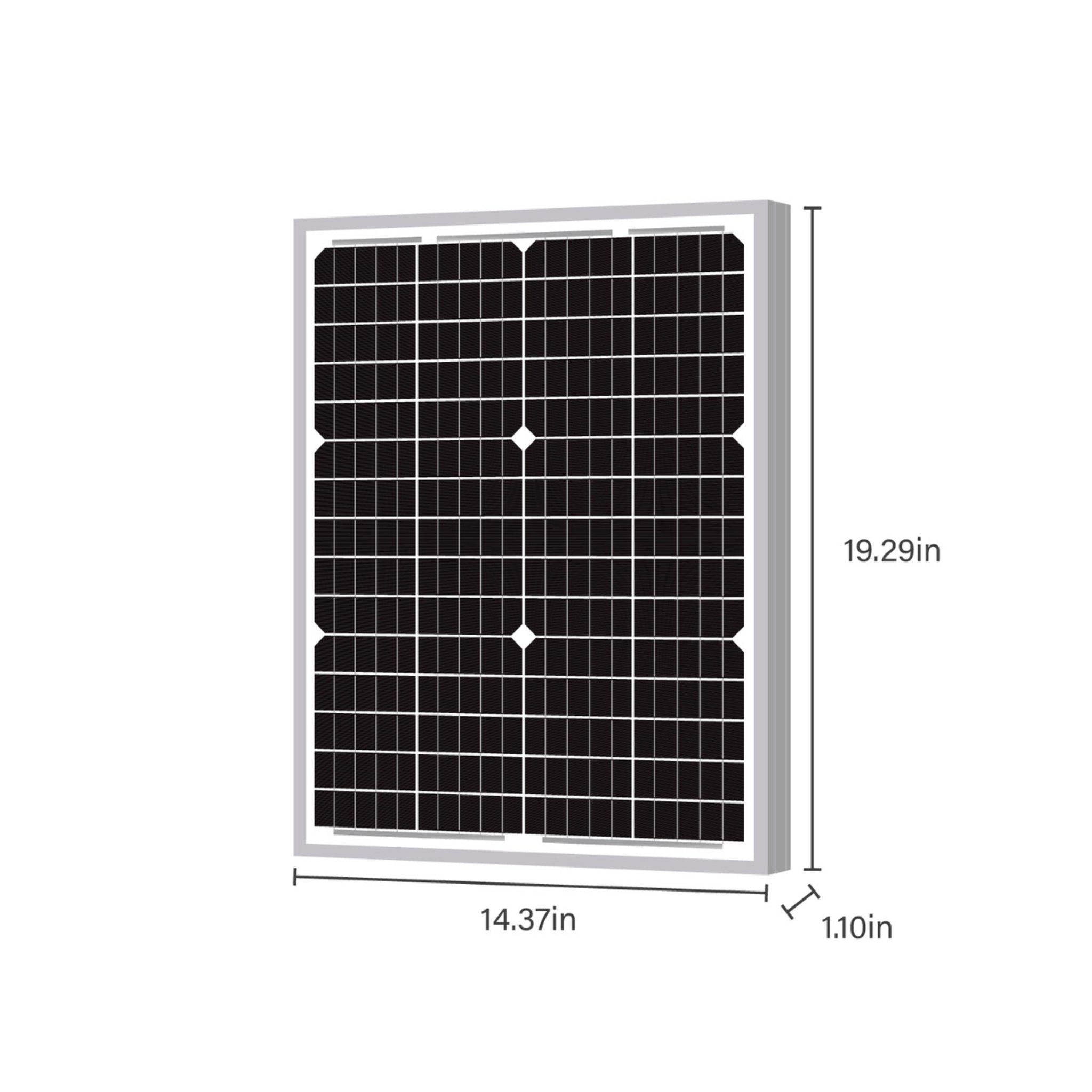 SOLAR PANEL 30W 24V