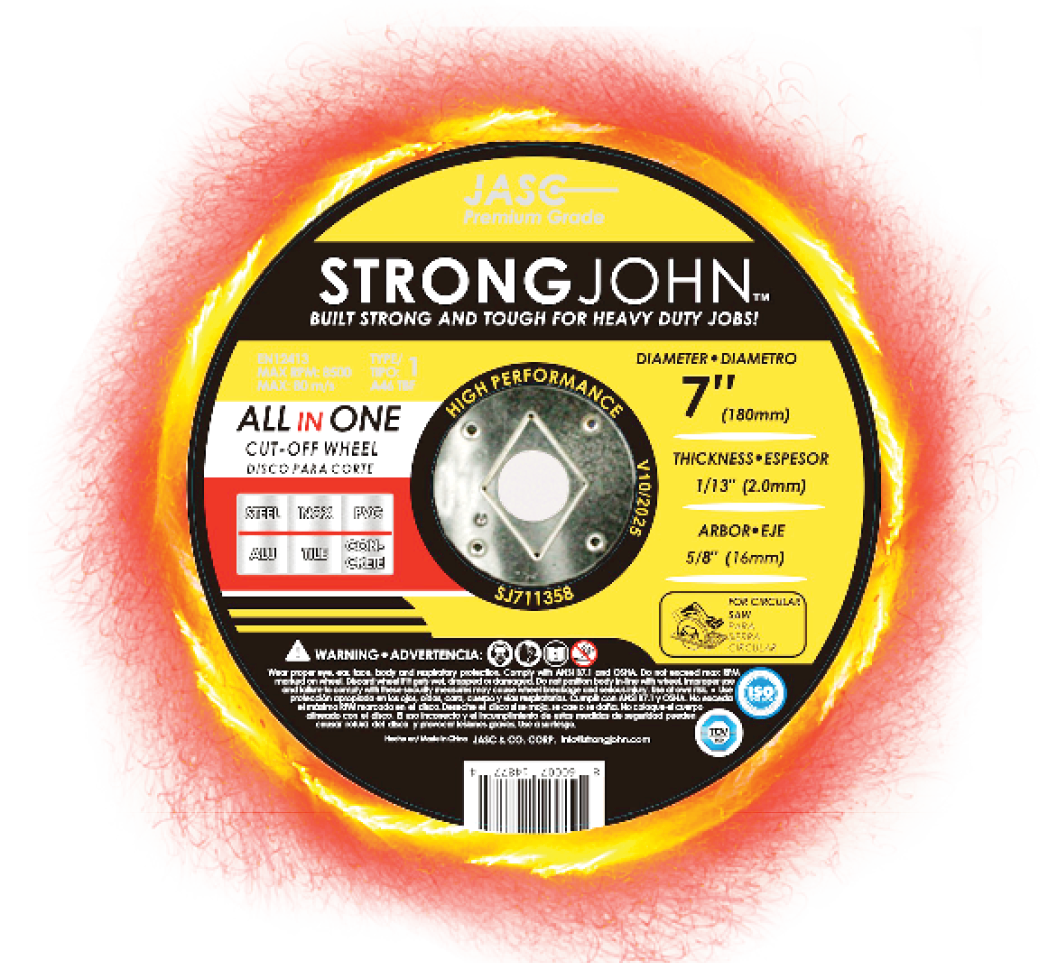 7” CUT-OFF WHEEL - 1/13" - CONICAL